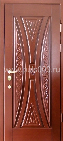 Входная дверь с серым порошковым напылением и МДФ PR-25, цена 25 000  руб.