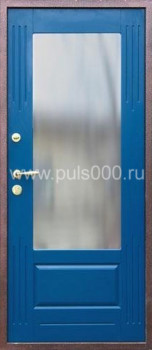 Входная дверь с зеркалом с МДФ с двух сторон ZER-1231, цена 26 000  руб.