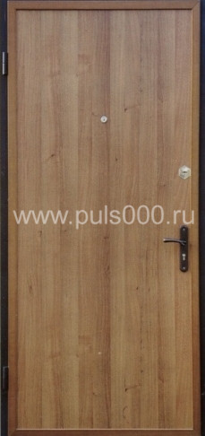 Металлическая дверь с порошковым напылением PR-18 + ламинат, цена 20 000  руб.