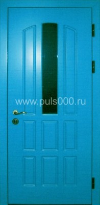 Металлическая дверь со стеклом ST-124, цена 24 409  руб.