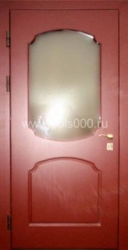 Металлические двери со стеклом с МДФ ST-125, цена 26 700  руб.