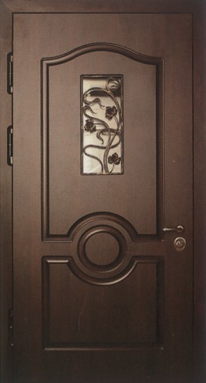 Металлическая дверь со стеклом ST-126, цена 30 000  руб.