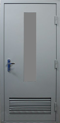 Металлическая дверь с вентиляцией VR-1543, цена 19 000  руб.