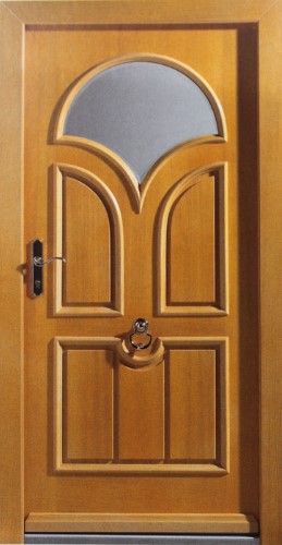 Металлическая дверь со стеклом ST-1204, цена 64 680  руб.
