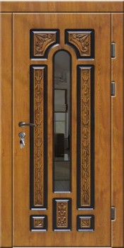 Металлические двери со стеклом с массивом ST-1206, цена 64 680  руб.