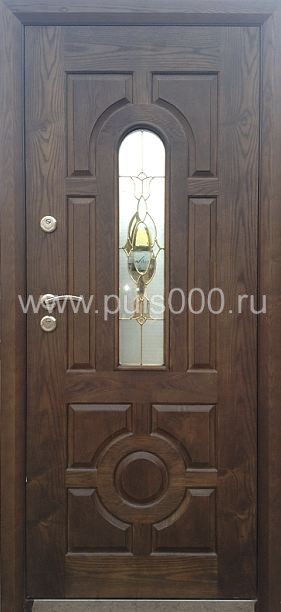 Металлическая дверь со стеклом ST-1747, цена 64 680  руб.