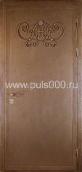 Входная дверь с ковкой и порошковым напылением KV-361
