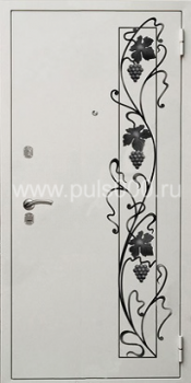 Входные металлические двери с ковкой и порошковым напылением KV-1730, цена 27 300  руб.