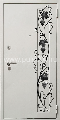 Металлическая дверь с ковкой KV-1730, цена 27 300  руб.