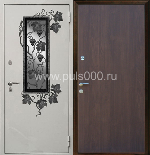 Металлическая дверь с ковкой KV-1735, цена 23 423  руб.