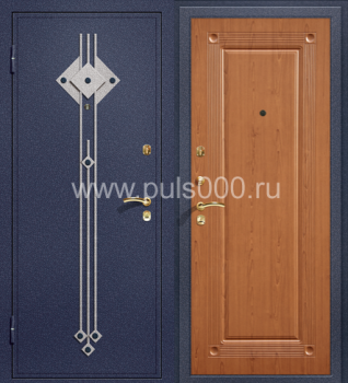 Входная дверь с ковкой и порошковым напылением KV-1739