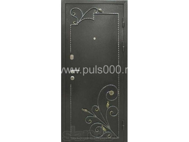 Металлическая дверь с ковкой KV-477, цена 28 938  руб.