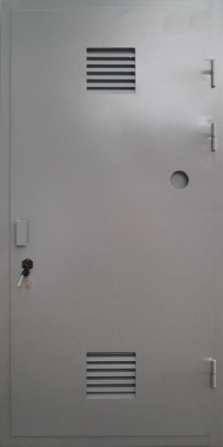 Металлическая дверь с вентиляцией VR-1552, цена 18 500  руб.