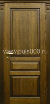 Входная дверь из массива дерева с порошковым напылением и ковкой MS-22, цена 45 000  руб.