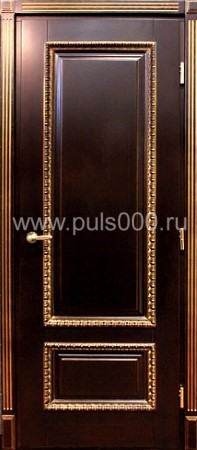 Металлическая дверь из массива дерева MS-29 с молдингом, цена 65 000  руб.