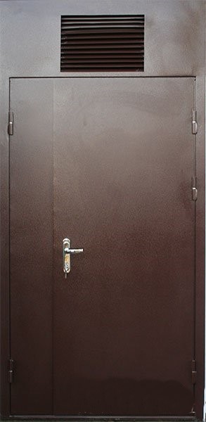 Металлическая дверь с вентиляцией VR-1554, цена 18 500  руб.