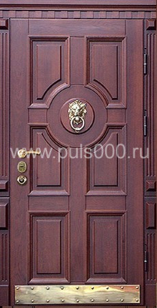 Металлическая дверь из массива дерева MS-2 + массив, цена 65 500  руб.