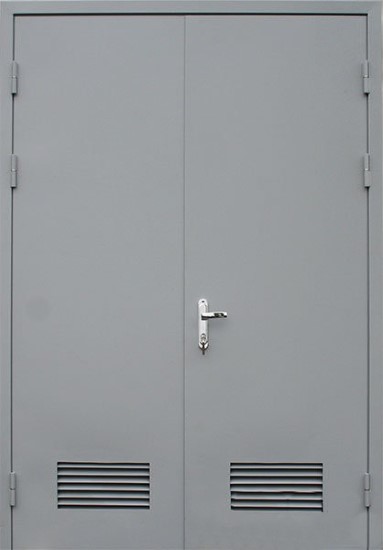 Металлическая дверь с вентиляцией VR-1555, цена 18 500  руб.