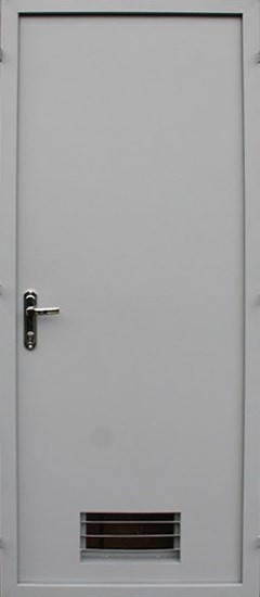 Металлическая дверь с вентиляцией VR-1556, цена 18 500  руб.