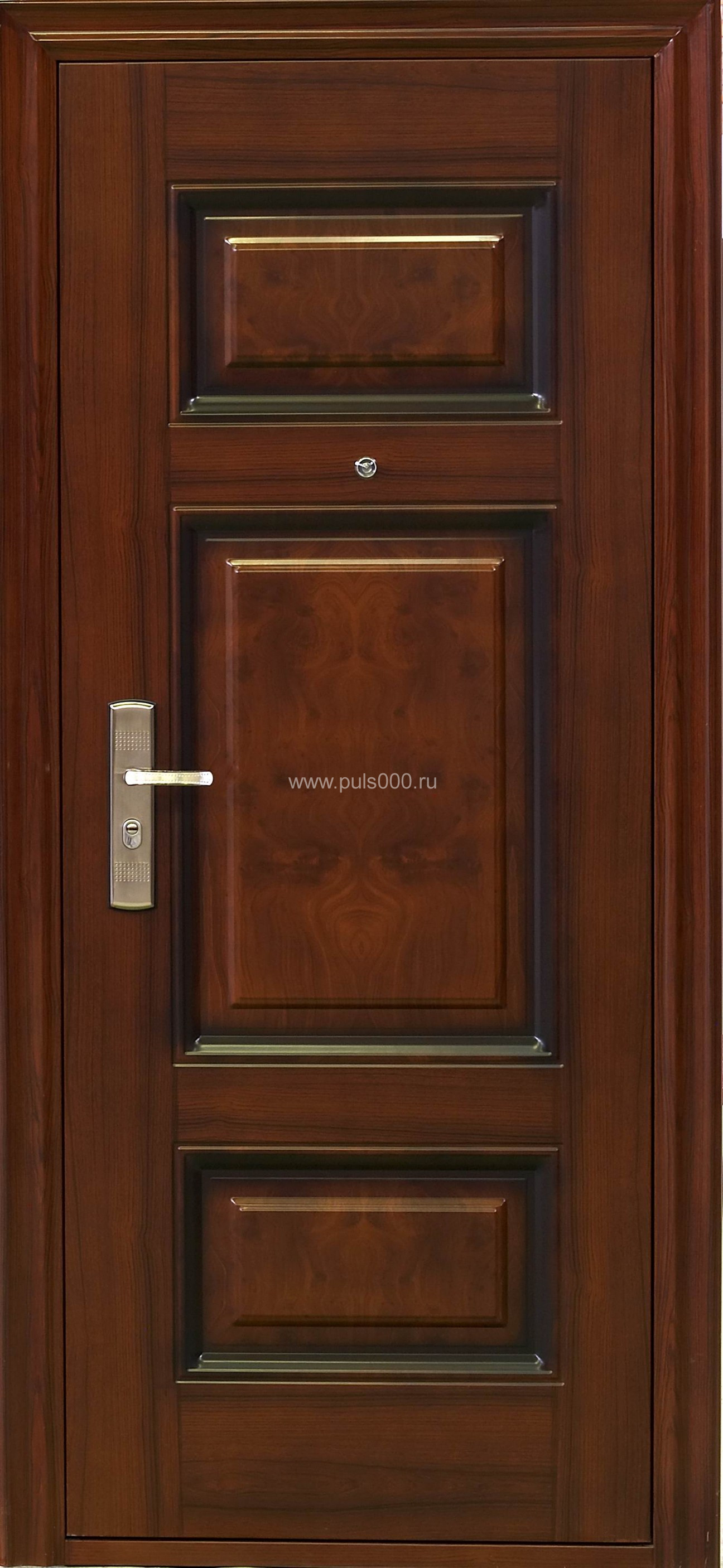 Металлическая дверь из массива дерева MS-1773 + массив, цена 65 500  руб.