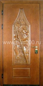 Металлическая дверь из массива дерева MS-1774 + массив, цена 65 500  руб.