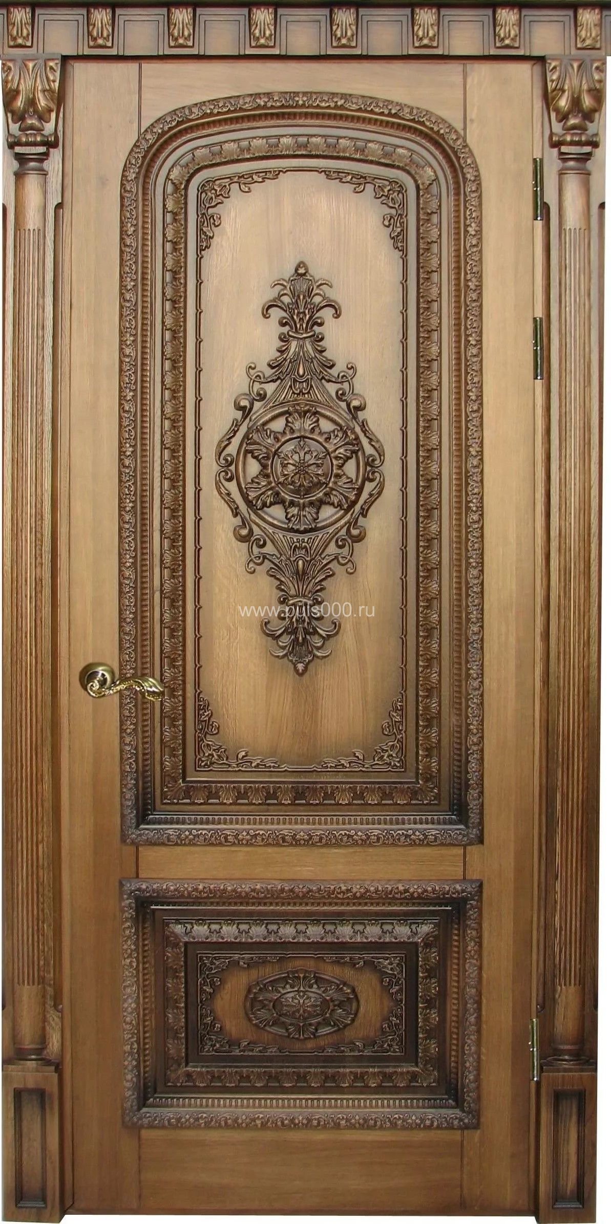 Металлическая дверь из массива дерева MS-1775 + массив, цена 65 500  руб.