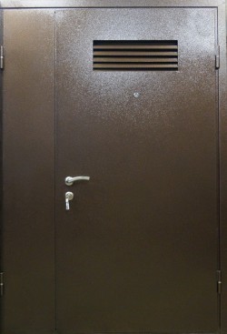 Металлическая дверь с вентиляцией VR-1558, цена 17 200  руб.