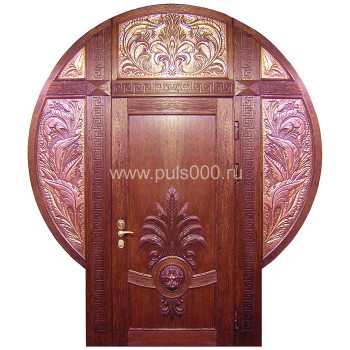 Стальная парадная дверь для загородного дома ПР-51 массив, цена 88 000  руб.