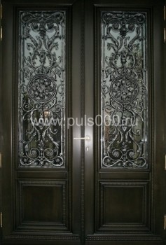 Металлическая парадная дверь ПР-58 с отделкой МДФ, цена 120 000  руб.