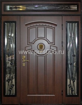 Металлическая парадная дверь ПР-61 с отделкой МДФ, цена 120 000  руб.