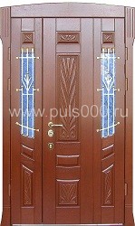 Входная парадная дверь ПР-2 из массива со стеклом, цена 120 000  руб.