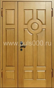 Тамбурная металлическая дверь ТМ-14 снаружи МДФ