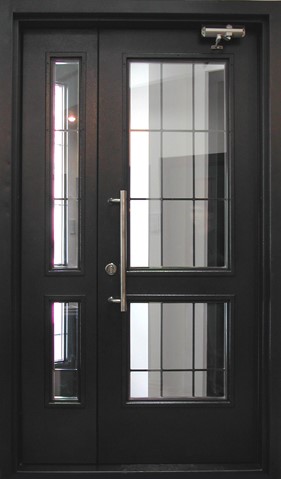 Тамбурная металлическая дверь ТМ-1061 порошковое напыление с 2х сторон, цена 40 000  руб.