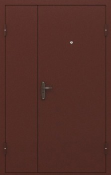 Тамбурная железная дверь ТМ-1069 порошковое напыление с 2х сторон