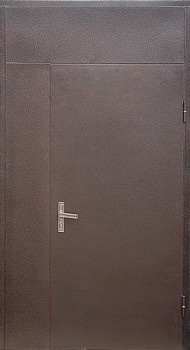 Металлическая тамбурная дверь ТМ-1070 с порошковым напылением с 2х сторон