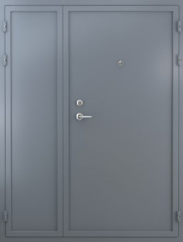 Металлическая тамбурная дверь ТМ-1074 порошковое напыление с 2х сторон