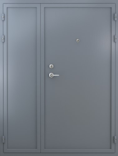 Металлическая тамбурная дверь ТМ-1074 порошковое напыление с 2х сторон, цена 17 000  руб.