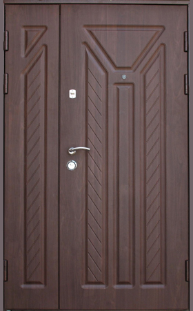Тамбурная металлическая дверь ТМ-1081 МДФ с 2х сторон, цена 24 000  руб.