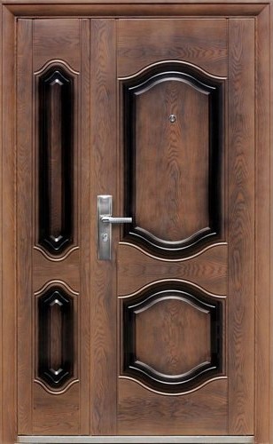 Металлическая двустворчатая дверь ДВ-839 МДФ, цена 33 000  руб.