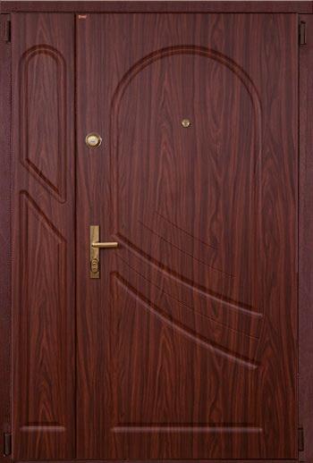 Металлическая двустворчатая дверь ДВ-841 МДФ, цена 33 000  руб.