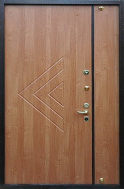 Металлическая двустворчатая дверь ДВ-842 ламинат, цена 18 900  руб.