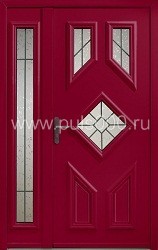 Двустворчатая металлическая дверь ДВ-2 с МДФ, цена 36 000  руб.