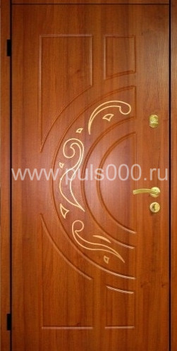 Металлическая дверь с ламинатом и МДФ LM-593, цена 25 000  руб.