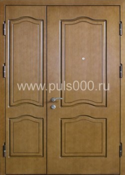 Железная двустворчатая дверь ТМ-8-1 с МДФ