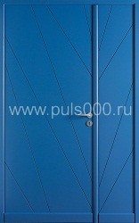 Металлическая двустворчатая дверь ДВ-9 ламинат, цена 17 900  руб.