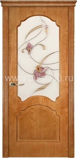 Металлическая дверь с витражом PLS-13, цена 48 300 руб. Металлическая дверь с витражом PLS-13, цена 48 300 руб.