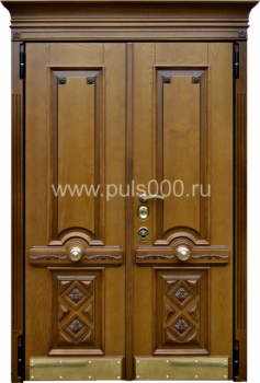 Эксклюзивная металлическая дверь с массивом EX-1677, цена 114 300  руб.