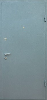 Однопольная входная дверь c простым окрасом и порошковым напылением OP-1528, цена 28 500  руб.