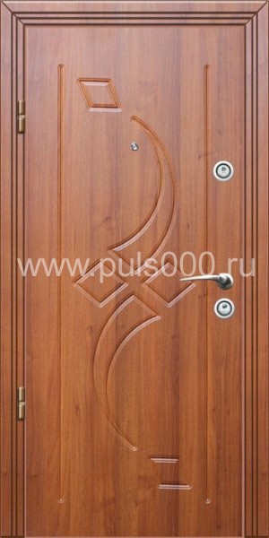 Металлическая дверь для коттеджа с МДФ KJ-1705, цена 39 000 руб. Металлическая дверь для коттеджа с МДФ KJ-1705, цена 39 000 руб.