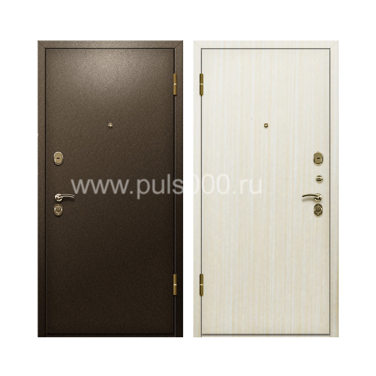 Темная порошковая дверь +  светлый ламинат внутри PR-96, цена 25 000  руб.